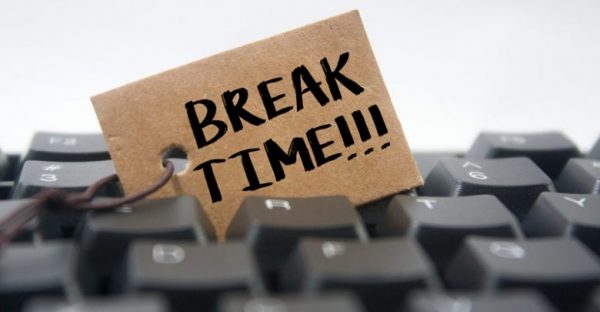 Pausas de trabajo en el registro horario obligatorio Pausas de trabajo en el registro horario obligatorio