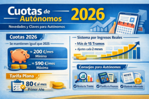 Cuotas de Autónomos 2026